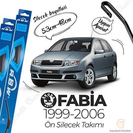 Skoda Fabia Muz Silecek Takımı (1999-2006) RBW