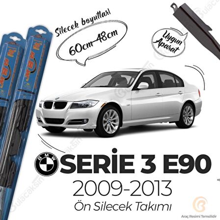 Bmw 3 E90 Ön Silecek Takımı (2009-2013) RBW Hibrit
