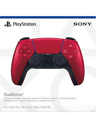 Sony Ps5 Dualsense Kablosuz Kumanda Controller  Volcanic Red ( Ithalatçı Garantili )