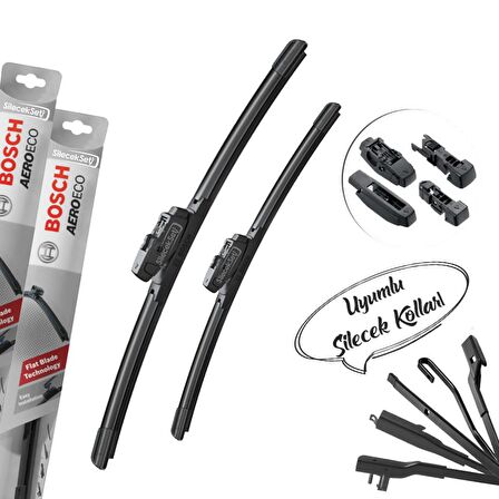 Honda Civic HB Muz Silecek Takımı (2006-2011) Bosch Aeroeco