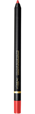 L'Oreal Paris Colour Riche Matte Lip Liner, Matte in Manhattan, 0.04 oz.