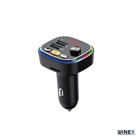 Winex C20 Fm Handsfree Bluetooth Modülatör Araç MP3 Player