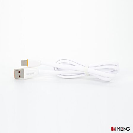 İmeng 3.1A UsbA to Type-C Data ve Hızlı Şarj Kablosu ML109 Beyaz