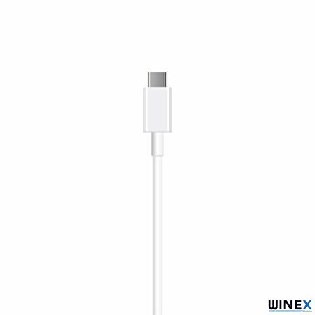 Winex Lenovo Tab M10 TB-X505F Tablet 3A 45W Type-C to Type-C 2Metre Data ve Hızlı Şarj Kablosu
