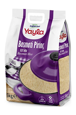 Yayla Basmati Pirinç 1121 Sella 5 Kg