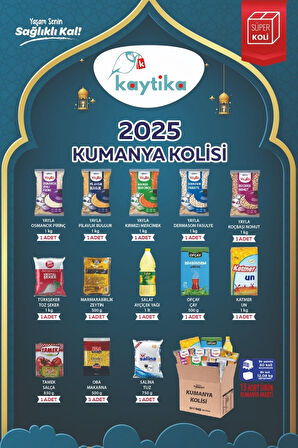 Kaytika Ramazan Kumanya Kolisi 15 Parça SÜPER Paket