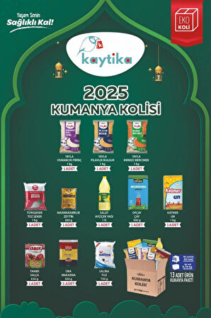 Kaytika Ramazan Kumanya Kolisi 13 Parça Eko Paket