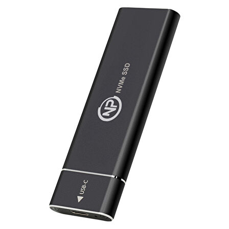NPO DK02 NVMe M.2 900/1000Mb/s 512GB USB-A/Type-C Kablolu Taşınabilir Harici SSD