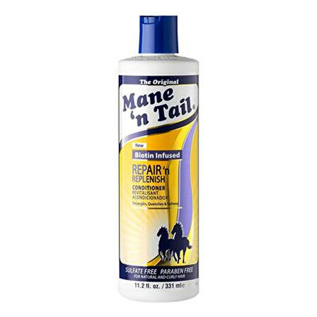 MANE'N TAIL Repaır'n Replenısh Biotin Sülfatsız Ve Tuzsuz Şaç Kremi 331ml