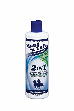 Mane'n Tail 2 in 1 Şampuan + Saç Kremi 355ml.