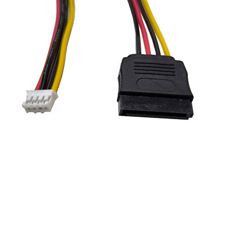 Sata power to 4 pin power kablo sata power'dan 4 pin power çevirici kablo