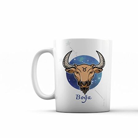 Boğa Burcu Temalı Kupa Bardak