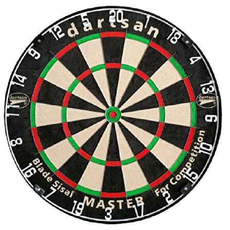 DARTSAN MASTER Profesyonel Dart Tahtası Dartboard