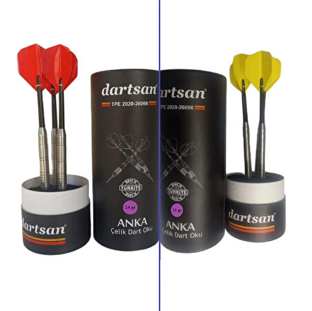 Dartsan ANKA Ilk Türk Malı Çelik Dart Oku 23gr