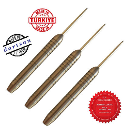 Dartsan-Anka Ilk Türk Malı Çelik Dart Oku 24gr