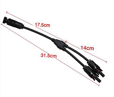 ES-MC-4 2 IN 1 PARALEL KONNEKTÖR KABLOLU