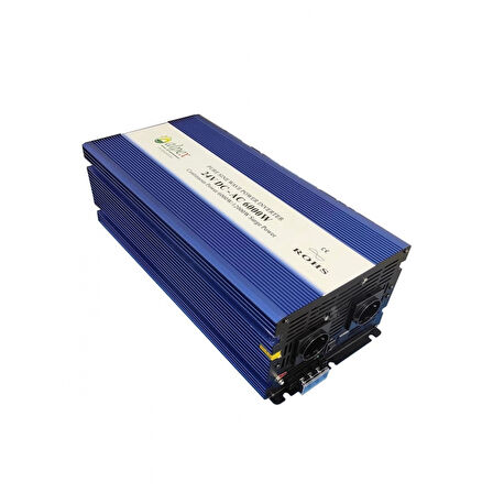 6000 Watt 24 Volt Tam Sinüs İnverter