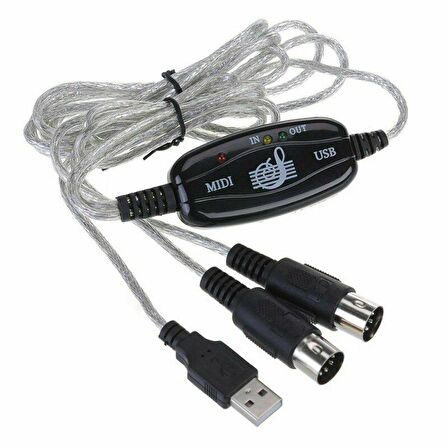 usb-midi kablo usb midi bağlantı kablosu