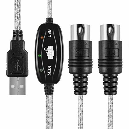 usb-midi kablo usb midi bağlantı kablosu