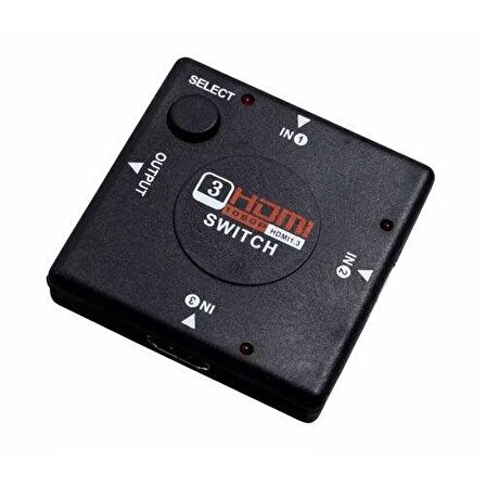 hdmı 3in1 çoklayıcı switch v1.3 anahtarlı switch