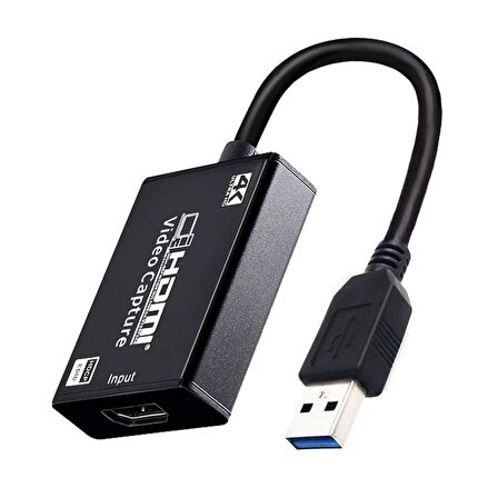 hdmı capture HDMI usb 3.0 Video Ses Yakalama Kartı, 4K 