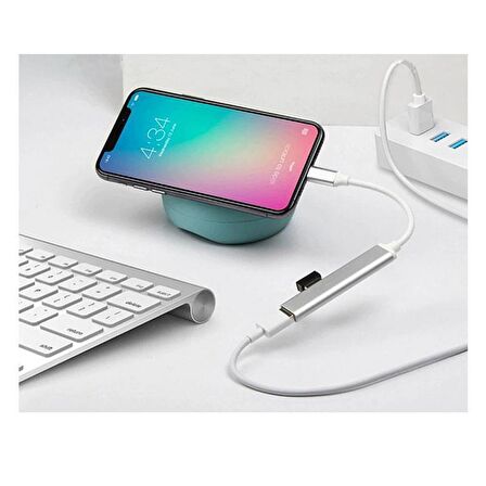 type c to usb 3.0 4 port hub type c 3.1 4 port usb çoklayıcı