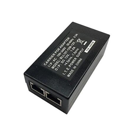 12V 1A POE switch/power adaptör