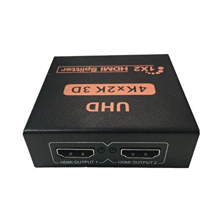 hdmı splitter 1 giriş 2 çıkış 2K 4K UHD 3D hdmı splitter