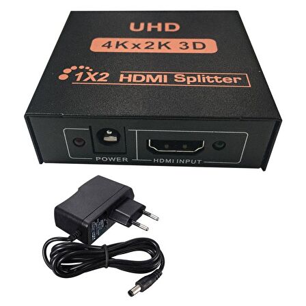 hdmı splitter 1 giriş 2 çıkış 2K 4K UHD 3D hdmı splitter