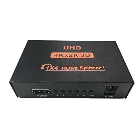 hdmı splitter 1 giriş 4 çıkış 2K 4K UHD 3D hdmı splitter