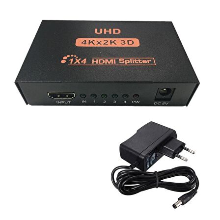 hdmı splitter 1 giriş 4 çıkış 2K 4K UHD 3D hdmı splitter