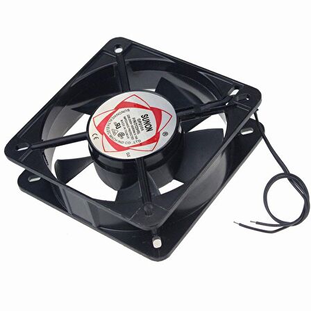 220v 12 cm metal fan 12x12x26 mm metal fan