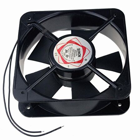 220v 12 cm metal fan 12x12x26 mm metal fan