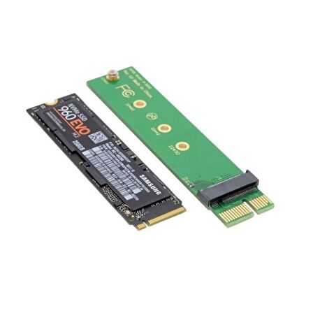 Pcıe x1 to ngff m Key nvme ahci ssd evo 960 çevirici