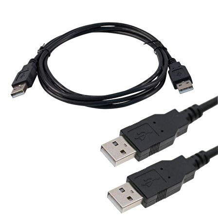 usb 2.0 erkek erkek şarj ve data kablosu 5m