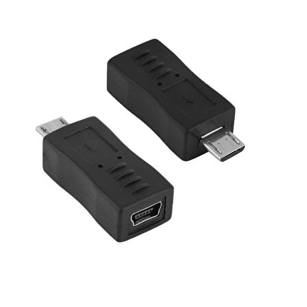 mikro usb erkek to 5 pin mini usb dişi çevirici aparat