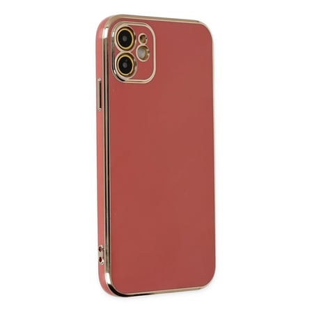 Apple iPhone 12 Kılıf Volet Silikon - Kırmızı