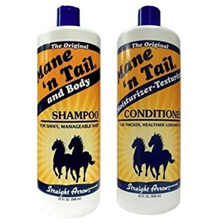 Mane'n Tail Şampuan ve Saç Kremi 946ml. 2li Set