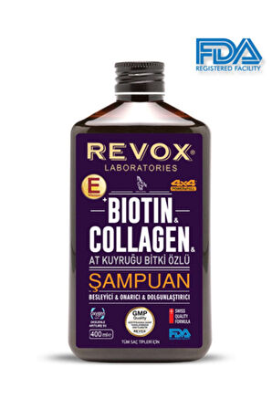 Bıotın & Collagen Ve At Kuyruğu Bitki Özü + E Vitamini Katkılı Özel Saç Bakım Şampuanı 400 Ml