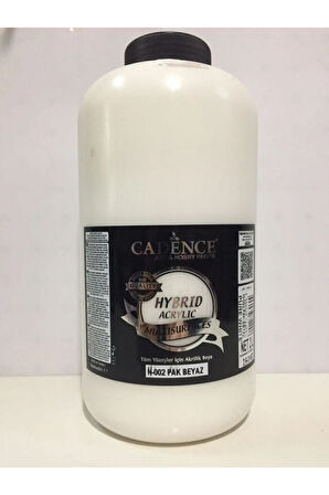H-002 Pak Beyaz 2000 Ml -2 Lt - 3 Kg Hybrıd Acrylic Multısurfaces Boya H-002