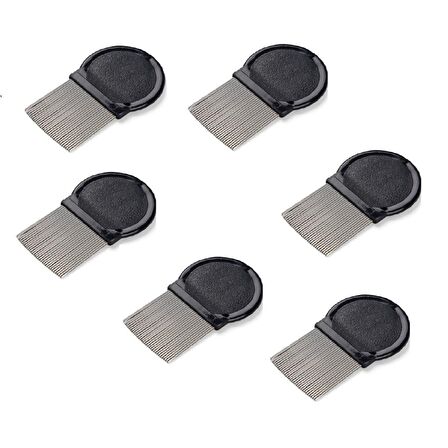 Tarko Lionesse 58 Bit Tarağı Metal Siyah X 6 Adet