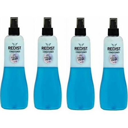 Redist Fön Suyu (Mavi Su) 400 Ml x 4 Adet