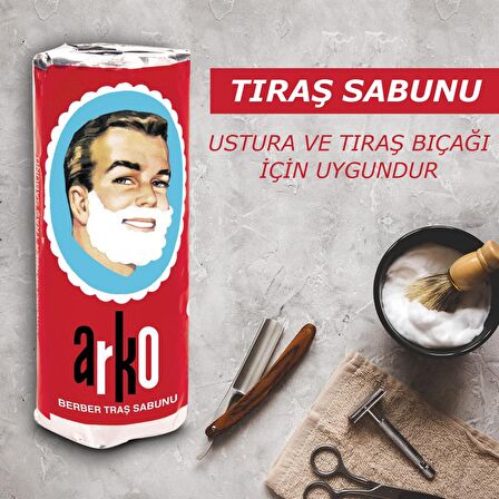 Arko Berber Tıraş Sabunu 75Gram X 2 Adet