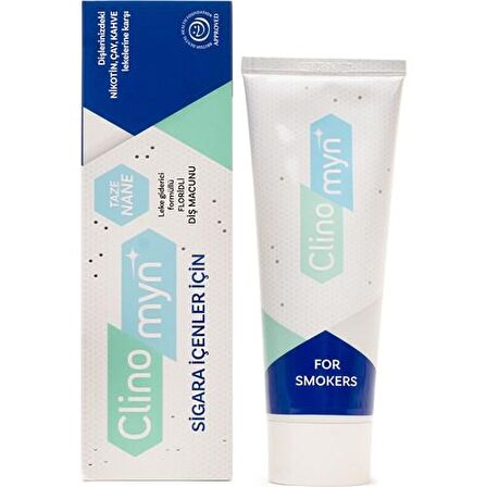 Clinomyn Sigara İçenler İçin Diş Macunu 75 ml x 2 adet