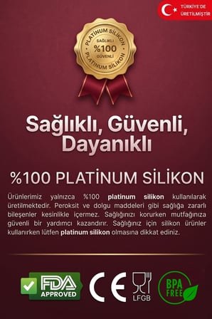 Dom Kek Kalıbı Kolay Çıkan Esnek Platinum Silikon 9 Gözlü Yarım Küre Kalıp 24,5 cm Çok Renkli