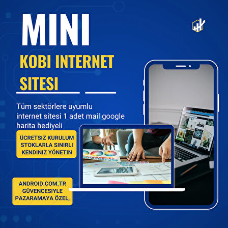 Kobiler için Mini internet sitesi Dijital Teslimat