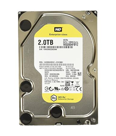 WD2004FBYZ 3.5" 2TB 7200rpm Harddisk