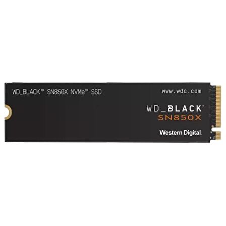 WD WDS100T2X0E SN850X Black 1TB 7300-6300MB/s PCIe Gen4 x4 NVMe SSD 