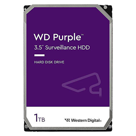 WD PURPLE WD11PURZ 3.5" 1TB 64MB 5400RPM SATA3 Güvenlik Sabit Disk