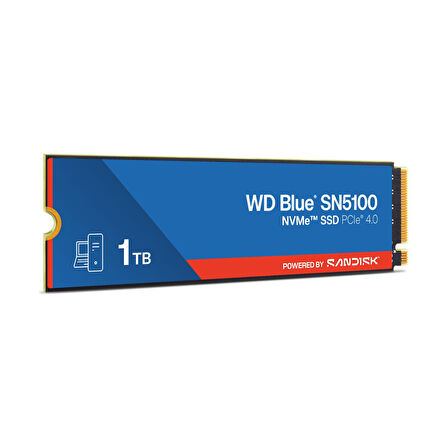Blue SN5100 1tb WDS100T5B0E 7100/6700MB/S Pcıe Gen 4.0 M.2 2280 Nvme SSD